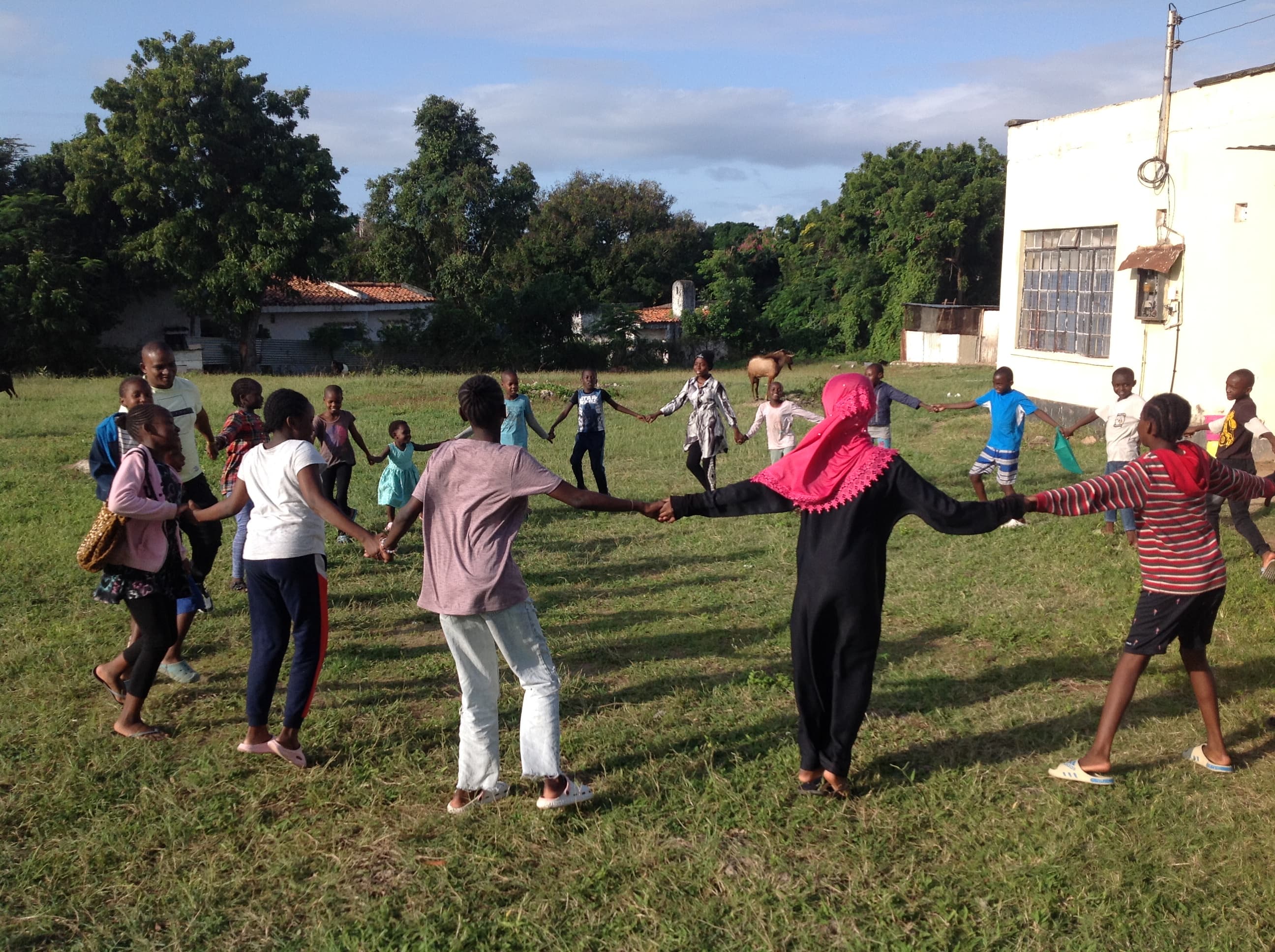 Children at House of Hope children's home in Likoni receiving support and mentorship